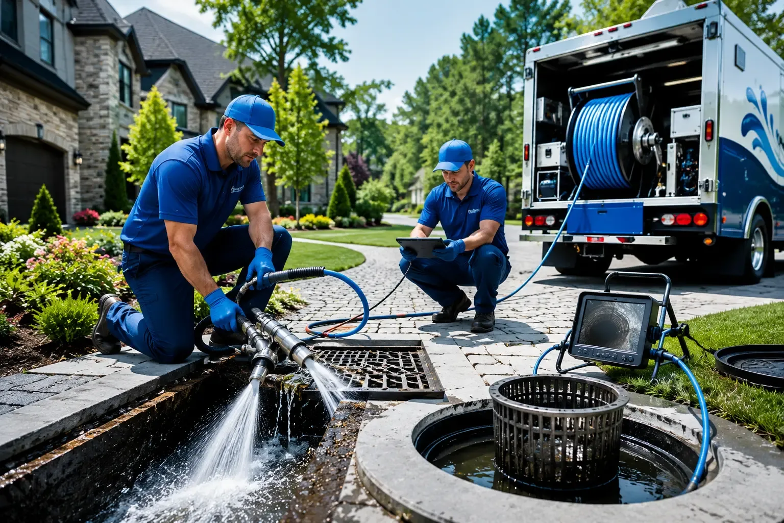 Local outdoor drain cleaning professionals in Roduco, NC